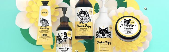 Nowe produkty Yope Kwiat Lipy - marka wspiera Fundację Łąka